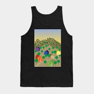 Day light of a village Tank Top